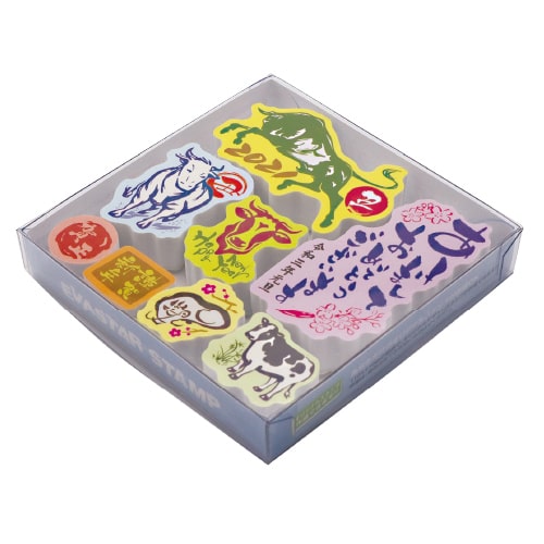 EVASTAR STAMP（エヴァスター スタンプ）干支シリーズ（21丑A／21丑B）