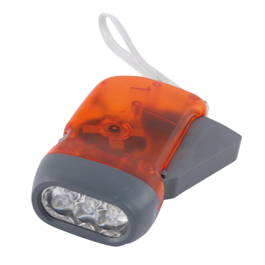 電池不要!!　3灯LEDにぎにぎライト