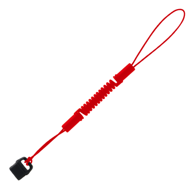 Type-Cコネクタ保護キャップ（紛失防止コイルストラップ付）