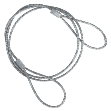 炭素鋼ワイヤーロープ（2M/ロック両端）