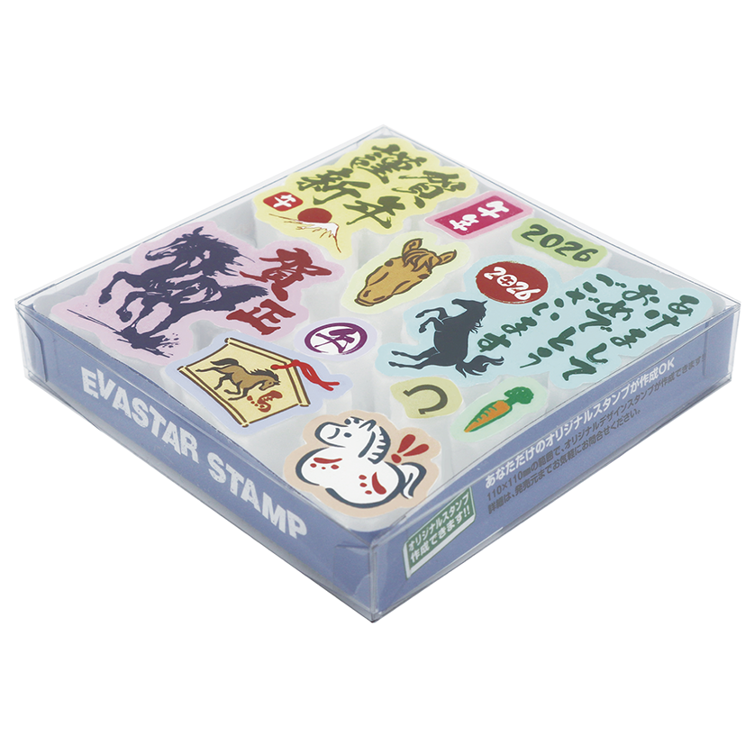 EVASTAR STAMP（エヴァスター スタンプ）干支シリーズ（26午）